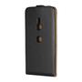 Flip Case f�r Sony Xperia XZ3 TPU Split Echt Leder