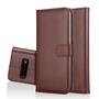 Wallet Case fr Samsung Galaxy S10 Genuine Split Echt Leder Tasche