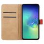 Wallet Case f�r Samsung Galaxy S10e Genuine Split Echt Leder Tasche