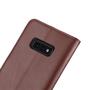 Wallet Case f�r Samsung Galaxy S10e Genuine Split Echt Leder Tasche