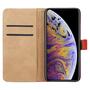 Wallet Case f�r Apple iPhone XS MAX Genuine Split Echt Leder Tasche