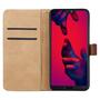 Wallet Case f�r Huawei P20 PRO Genuine Split Echt Leder Tasche