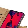 Wallet Case f�r Huawei P20 PRO Genuine Split Echt Leder Tasche
