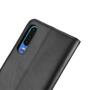 Wallet Case fr Huawei P30 Genuine Split Echt Leder Tasche
