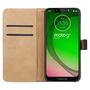 Wallet Case f�r Motorola Moto G7 PLAY Genuine Split Echt Leder Tasche