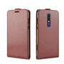 Flip Case f�r Nokia 3.1 PLUS Crazy Horse Handy Tasche Swipe Card Slot