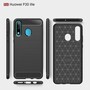 TPU Case f�r Huawei P30 LITE Carbon Skin Brushed H�lle