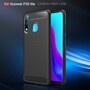 TPU Case f�r Huawei P30 LITE Carbon Skin Brushed H�lle