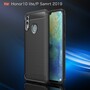 TPU Case f�r Huawei P SMART 2019 Carbon Skin Brushed H�lle
