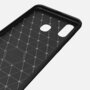 TPU Case f�r Samsung Galaxy A40 Carbon Skin Brushed H�lle