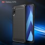 TPU Case f�r Samsung Galaxy A70 Carbon Skin Brushed H�lle