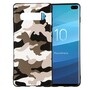TPU Case f�r Samsung Galaxy S10+ PLUS Camouflage Muster Flexi Handyh�lle