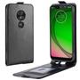 Flip Case f�r Motorola Moto G7 PLAY Crazy Horse Handy Tasche Card Slot
