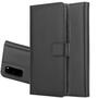 Wallet Case fr Samsung Galaxy S20 Genuine Split Echt Leder Handy Tasche