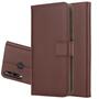 Wallet Case f�r Huawei P40 LITE E Genuine Split Echt Leder Handy Tasche