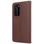 Wallet Case f�r Huawei P40 PRO Genuine Split Echt Leder Handy Tasche