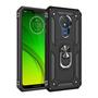 Outdoor Case f�r Motorola Moto G7 POWER TPU Hybrid Sergeant Metall Ring H�lle