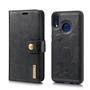 DG.MING Wallet Case fr Huawei P20 LITE Echt Leder Handy Tasche 2in1 Hlle Etui