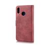 DG.MING Wallet Case f�r Huawei P20 LITE Echt Leder Handy Tasche 2in1 H�lle Etui