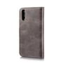 DG.MING Wallet Case f�r Huawei P20 Echt Leder Handy Tasche 2in1 H�lle Klapp Etui