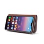DG.MING Wallet Case f�r Huawei P20 Echt Leder Handy Tasche 2in1 H�lle Klapp Etui