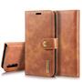 DG.MING Wallet Case f�r Huawei P20 Echt Leder Handy Tasche 2in1 H�lle Klapp Etui