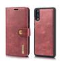 DG.MING Wallet Case f�r Huawei P20 Echt Leder Handy Tasche 2in1 H�lle Klapp Etui