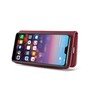 DG.MING Wallet Case f�r Huawei P20 Echt Leder Handy Tasche 2in1 H�lle Klapp Etui