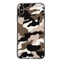 TPU Case f�r Apple iPhone XS MAX Camouflage Muster Flexi Handyh�lle Tarn Cover