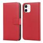 Wallet Case fr Apple iPhone 12 MINI TPU Split Echt Leder Handy Tasche Klappetui