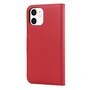 Wallet Case fr Apple iPhone 12 MINI TPU Split Echt Leder Handy Tasche Klappetui