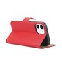Wallet Case fr Apple iPhone 12 MINI TPU Split Echt Leder Handy Tasche Klappetui
