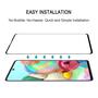 Schutzglas f�r SAMSUNG GALAXY A71 Full Cover Curved Tempered Glass Schutzfolie