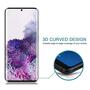Schutzglas f�r SAMSUNG GALAXY S20 Full Cover Curved Tempered Glass Schutzfolie
