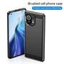 TPU Case f�r XIAOMI MI 11 Carbon Fiber Skin Brushed Schutz H�lle Soft Cover