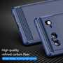 TPU Case f�r GOOGLE PIXEL 6 Carbon Fiber Skin Brushed Schutz H�lle Soft Cover