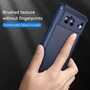 TPU Case f�r GOOGLE PIXEL 6 Carbon Fiber Skin Brushed Schutz H�lle Soft Cover