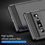 TPU Case f�r GOOGLE PIXEL 6 PRO Carbon Fiber Skin Brushed Schutz H�lle Cover