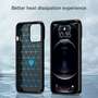 TPU Case f�r Apple iPhone 13 PRO MAX Carbon Fiber Skin Brushed Soft Schutz H�lle