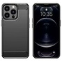 TPU Case f�r Apple iPhone 13 PRO MAX Carbon Fiber Skin Brushed Soft Schutz H�lle