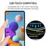Schutzglas f�r SAMSUNG GALAXY A21s Full Cover Full Glue Tempered Glass Folie