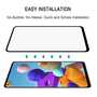 Schutzglas f�r SAMSUNG GALAXY A21s Full Cover Full Glue Tempered Glass Folie