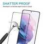 Schutzglas f�r SAMSUNG GALAXY S21 PLUS Full Cover Full Glue Curved Tempered