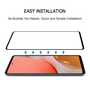 Schutzglas f�r SAMSUNG GALAXY A72 Full Cover Full Glue Tempered Glass Folie
