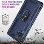 Outdoor Case f�r SAMSUNG GALAXY A12 TPU Hybrid Sergeant Armor Metall Ring H�lle