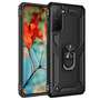 Outdoor Case f�r SAMSUNG GALAXY S21 FE TPU Hybrid Sergeant Armor Ring H�lle
