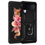 Outdoor Case f�r Samsung Galaxy Z FLIP3 TPU Hybrid Sergeant Armor Ring H�lle