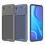 TPU Case f�r XIAOMI REDMI 9A Carbon Fiber Muster Shockproof Texture H�lle Cover