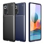 TPU Case f�r XIAOMI REDMI NOTE 10 PRO Carbon Fiber Muster Shockproof H�lle Cover