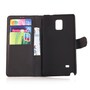 Wallet Case f�r Samsung Galaxy Note 4 Croco Leder Skin